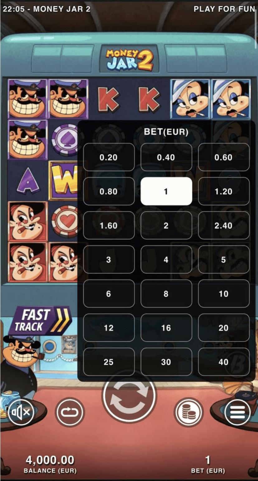 Betting Range Money jar