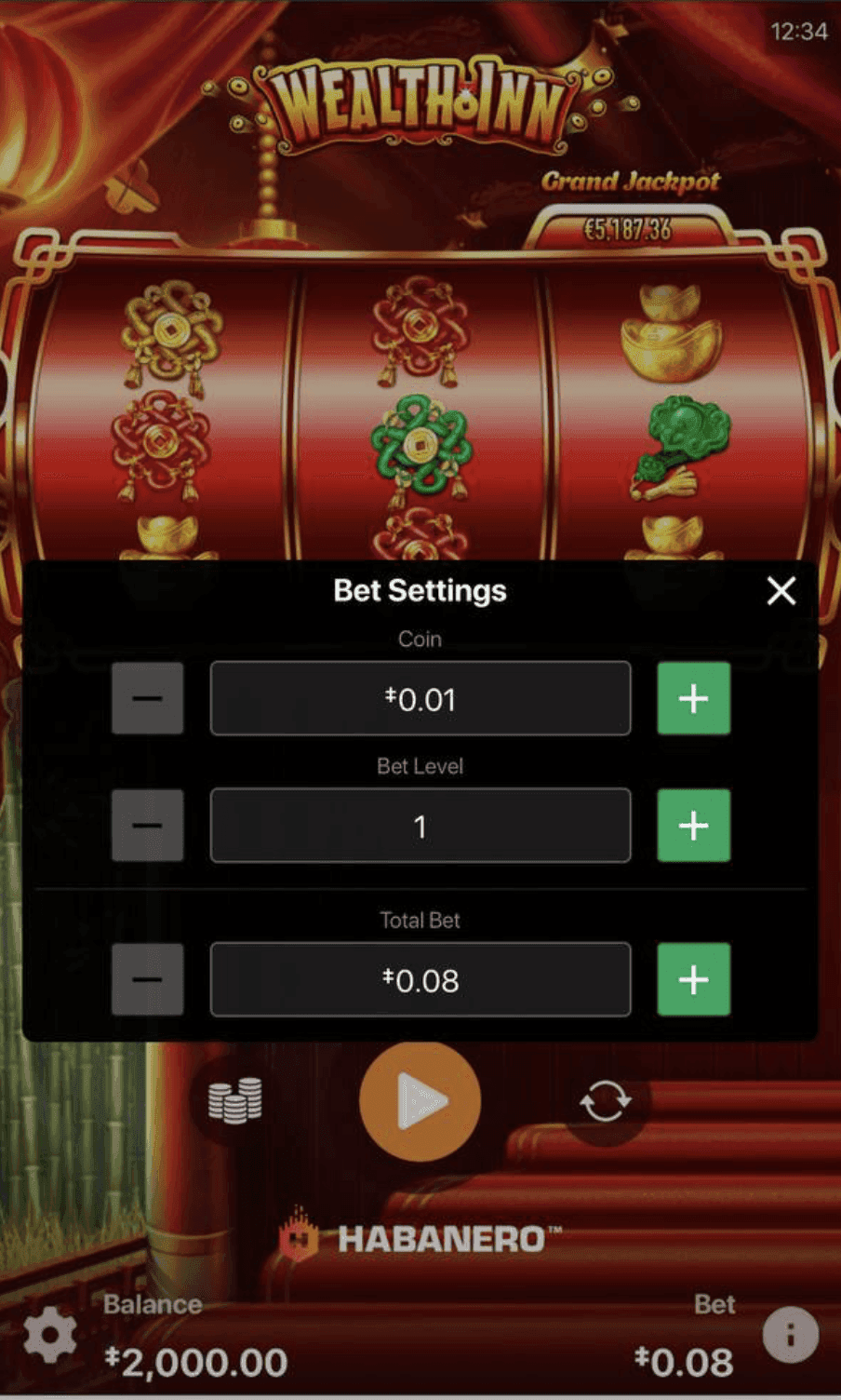 Betting Range wealth inn