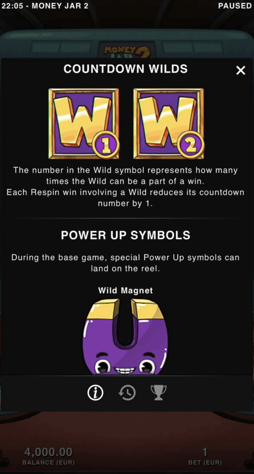 Bonus Features & Special Mechanics Money Jar 2