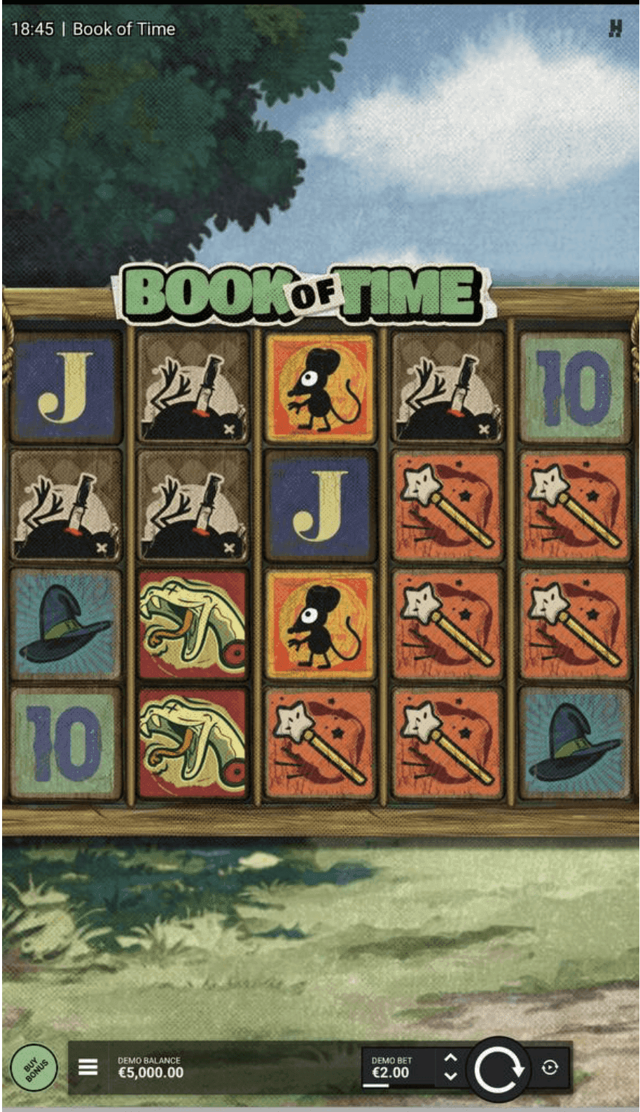 Book of Time Slot Review 