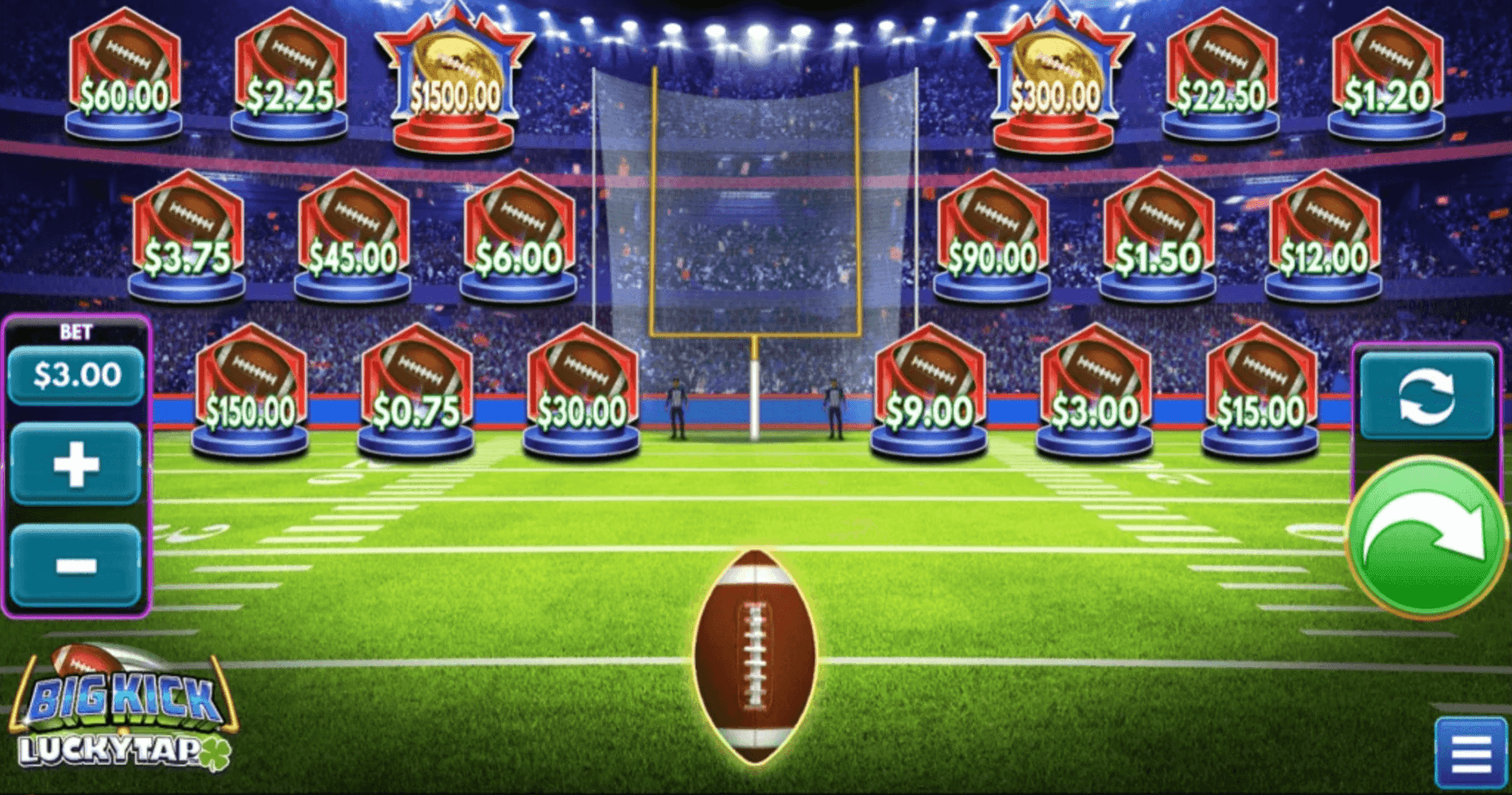 Detroit Lions Big Kick LuckyTap