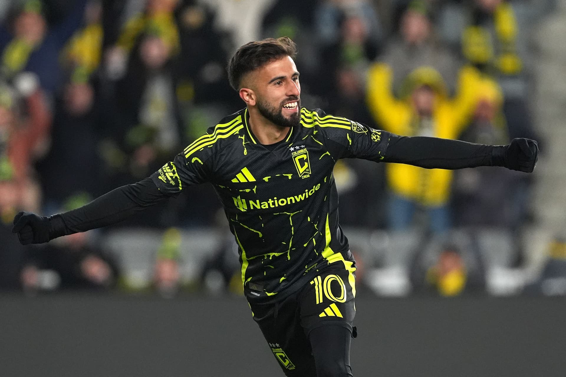 Diego Rossi of the Columbus Crew