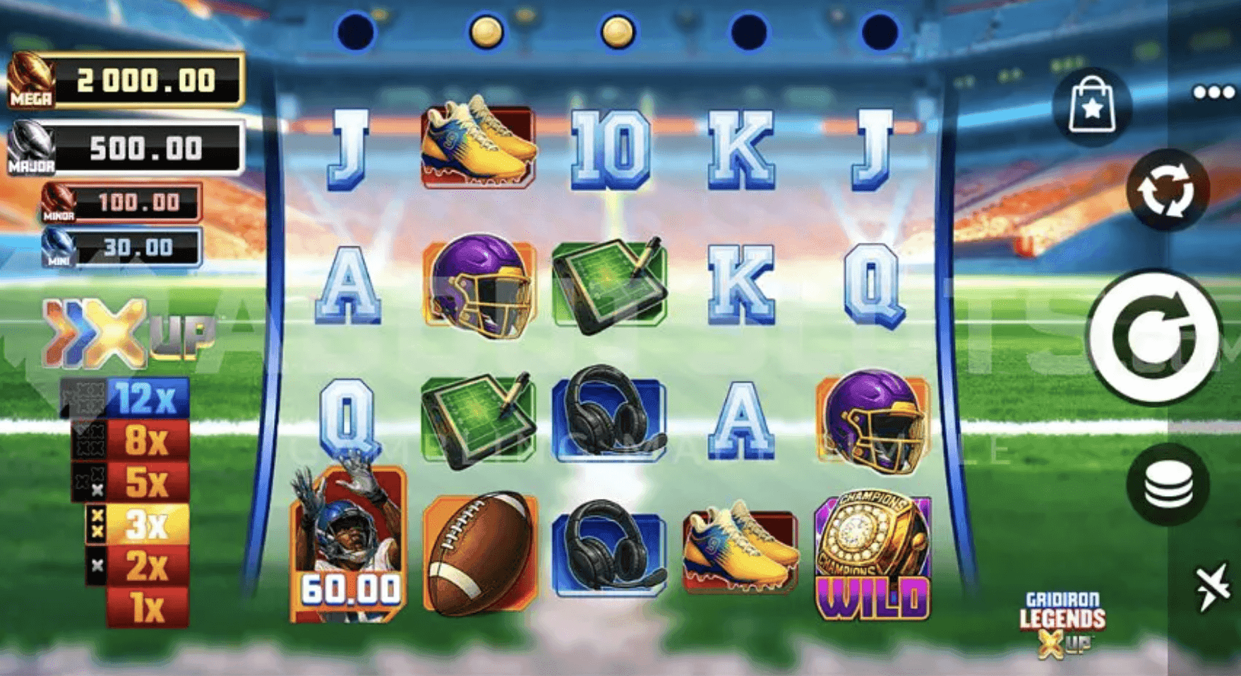 Gridiron Legends X Up
