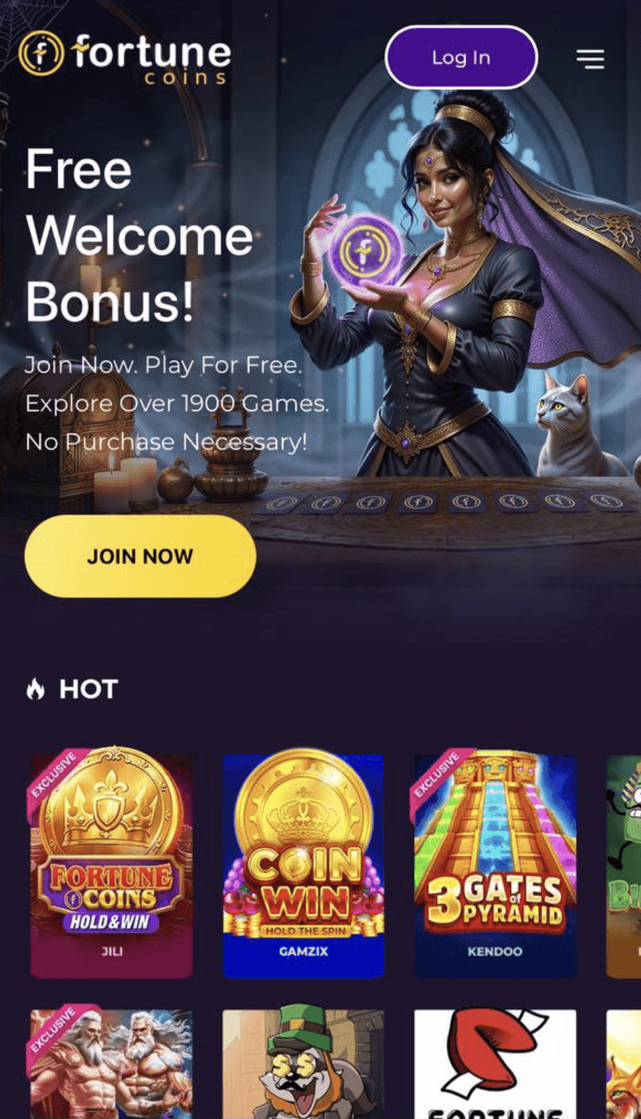 Head to Fortune Coins
