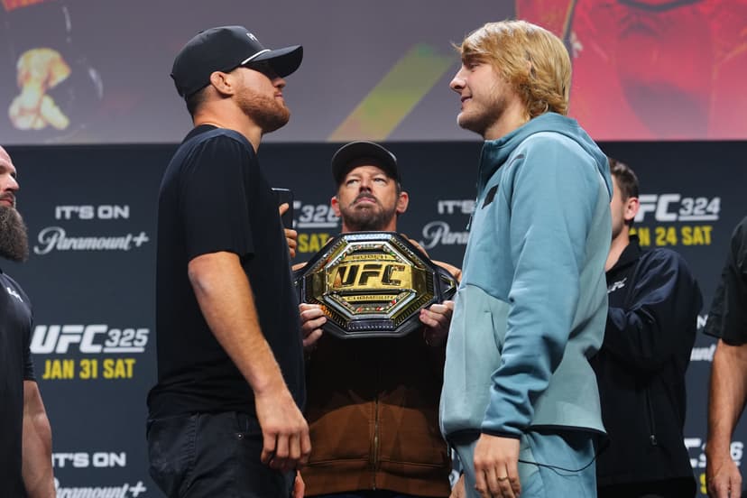 Justin Gaethje and Paddy Pimblett