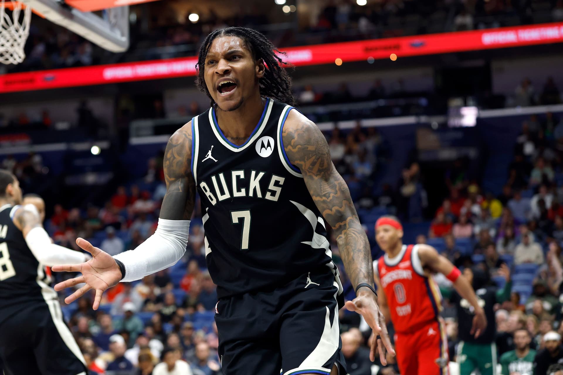 Kevin Porter Jr. of the Milwaukee Bucks