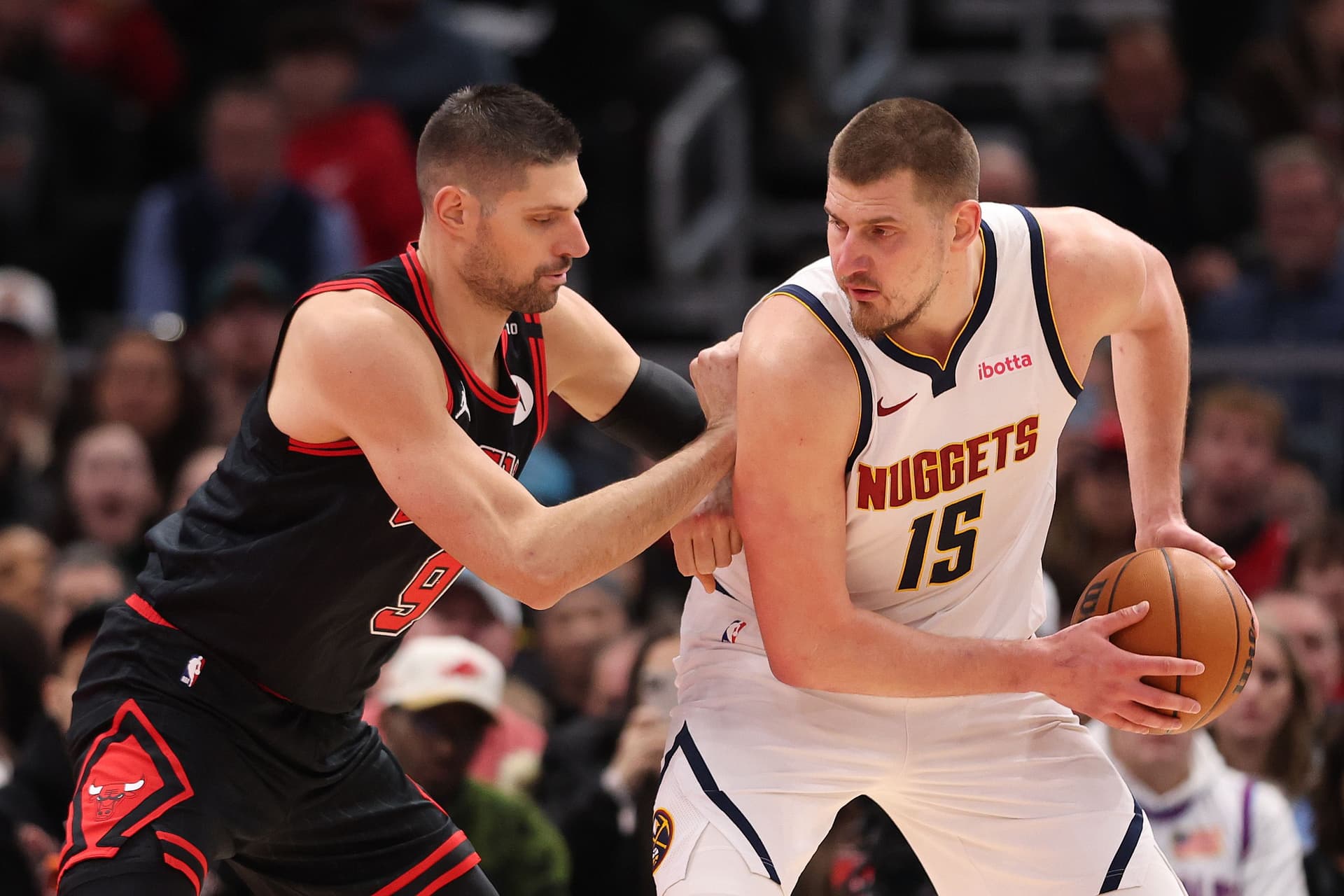 Nikola Jokic and Nikola Vucevic