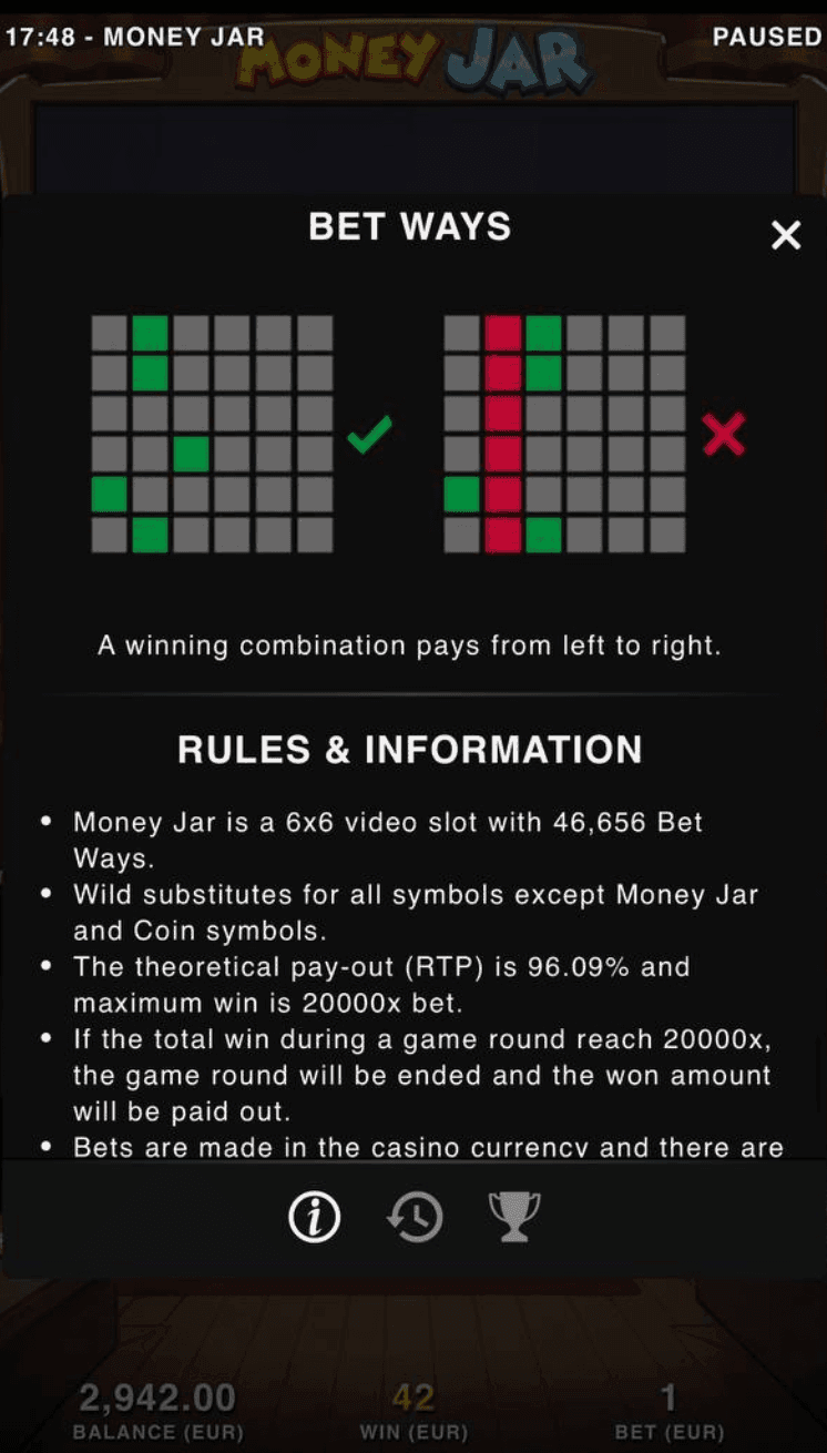 Reels, Rows & Paylines money jar.png