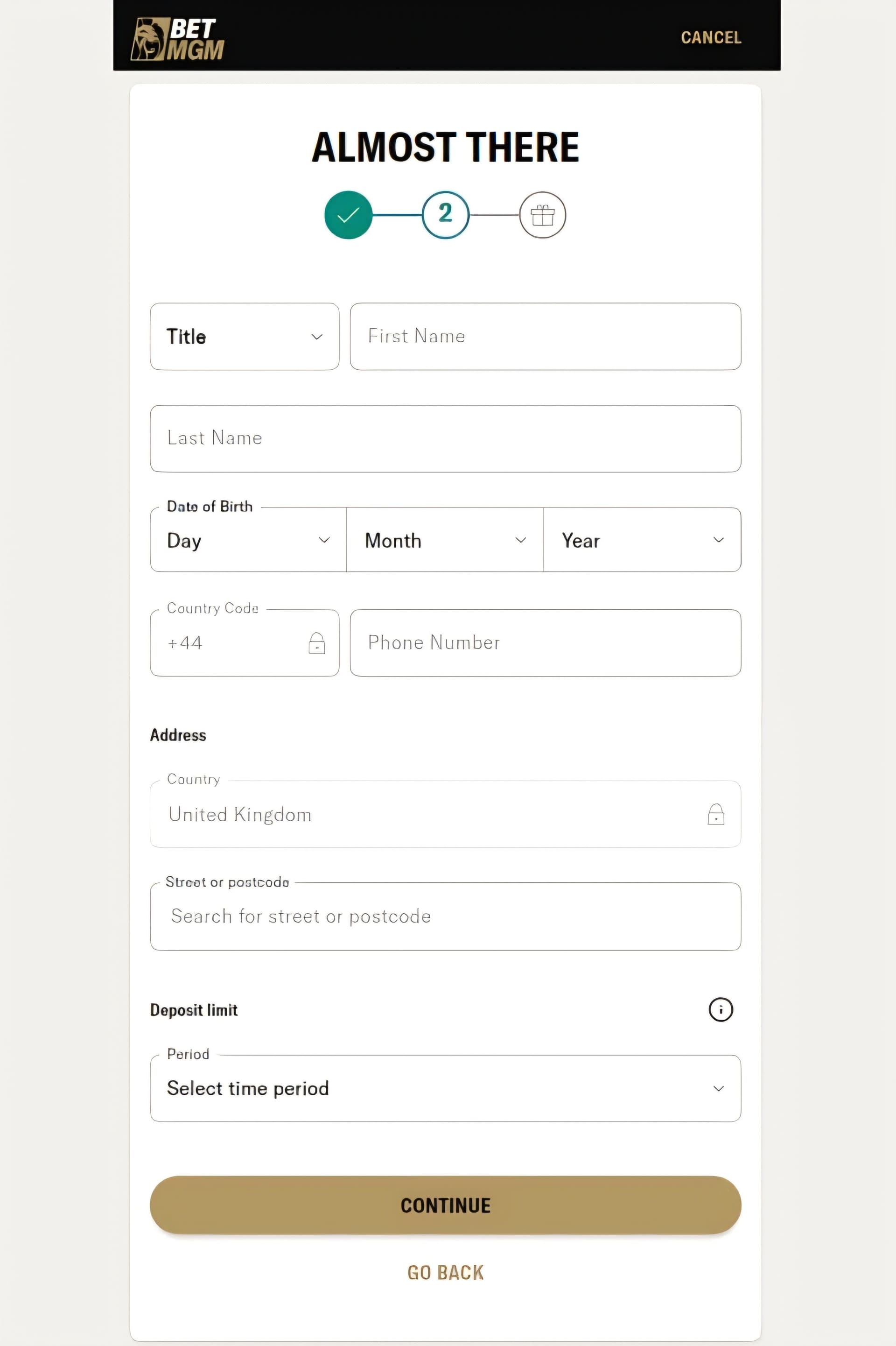 Sign up and register on the site. 