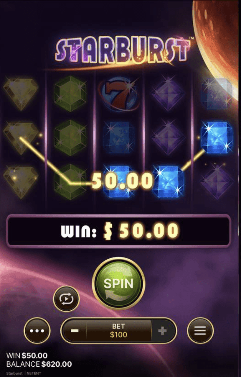 Starburst Slot Review 3