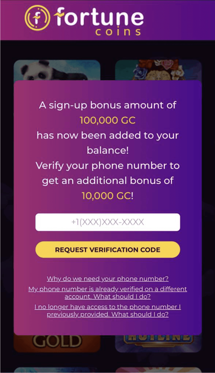 Verify your phone to unlock 650,000 