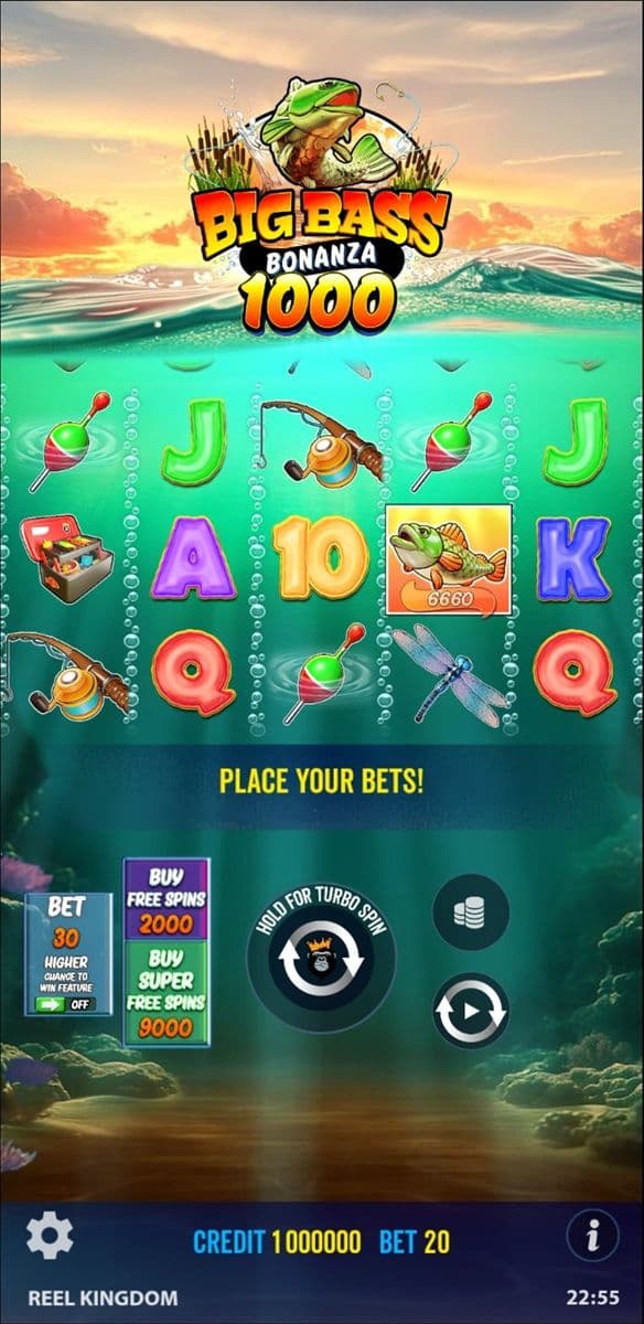 Big Bass Bonanza 1000 Slot Machine Review