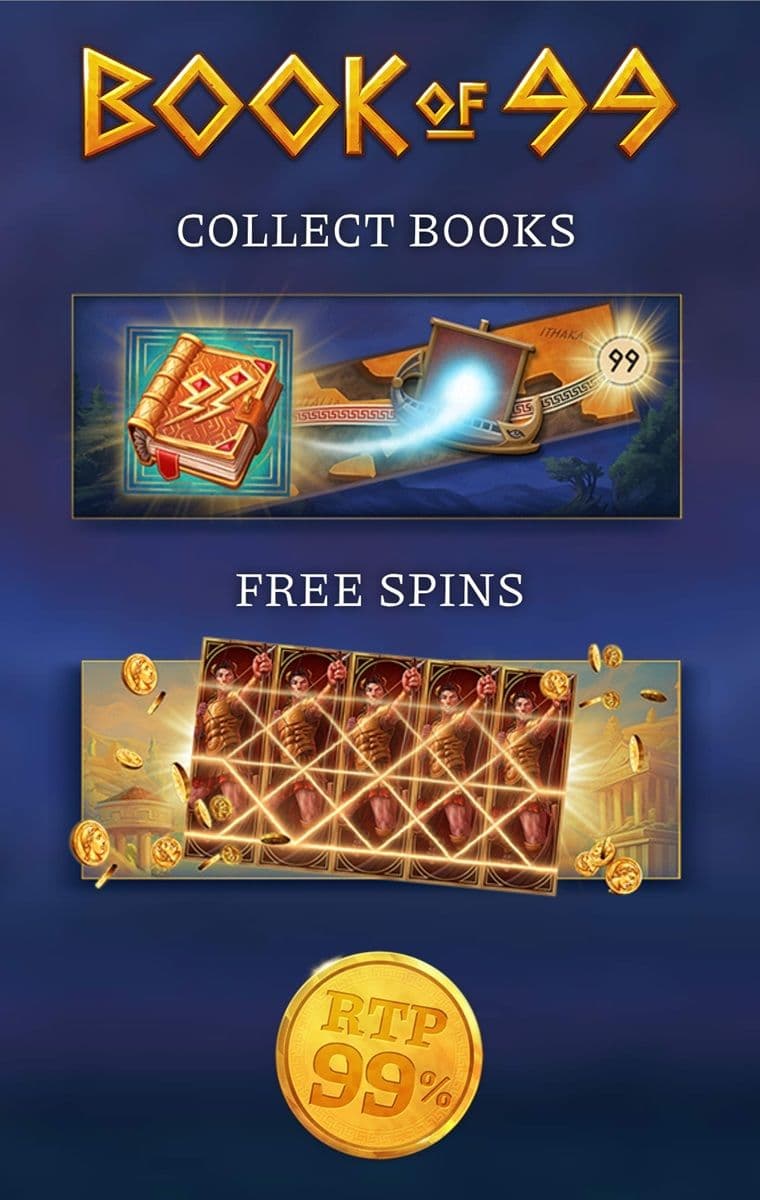 Book of 99 is the highest paying slot machine we've ever found in terms of theoretical RTP percentage.