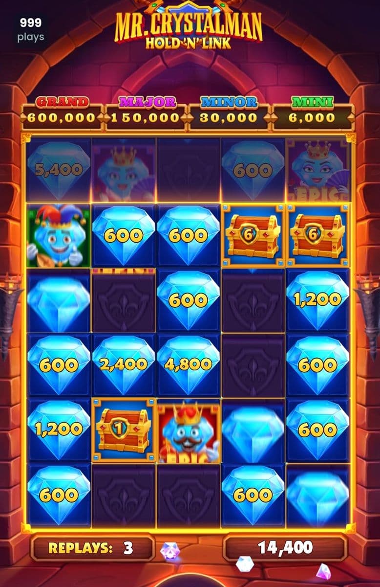 Mr. Cashman Link Slot Machine Copycat Online - Mr. Crystalman