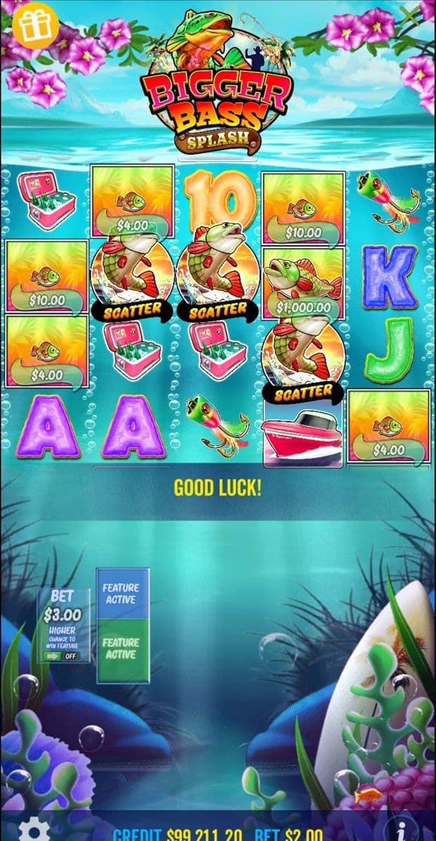 Bigger Bass Splash Slot Machine Review