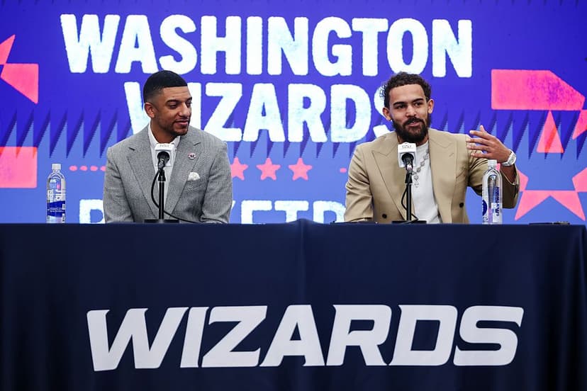 Washington Wizards Introduce Trae Young