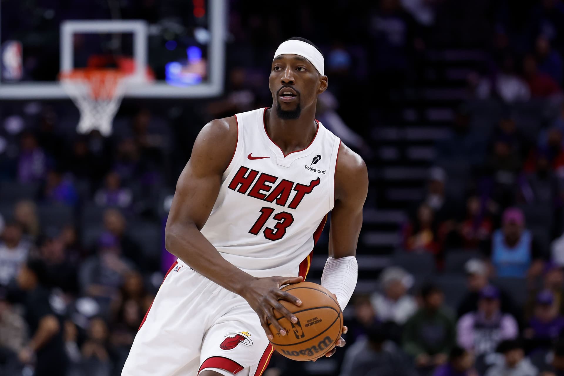 Bam Adebayo of the Miami Heat