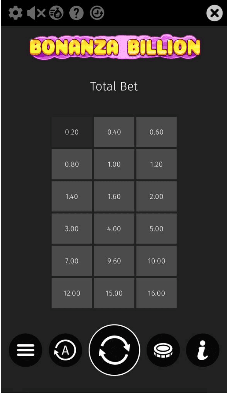 Betting Range bonanza billion