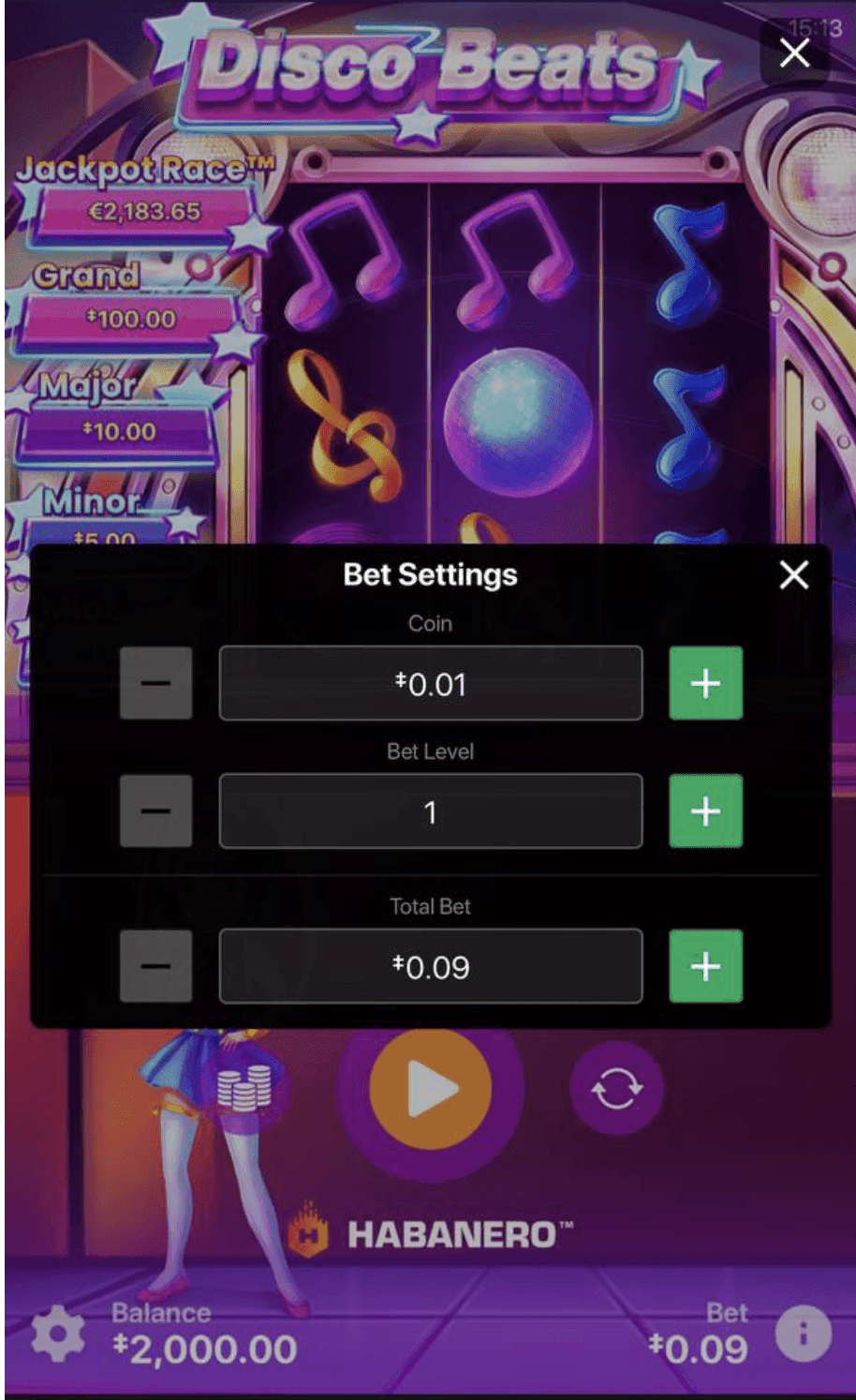 Betting Range disco beats..