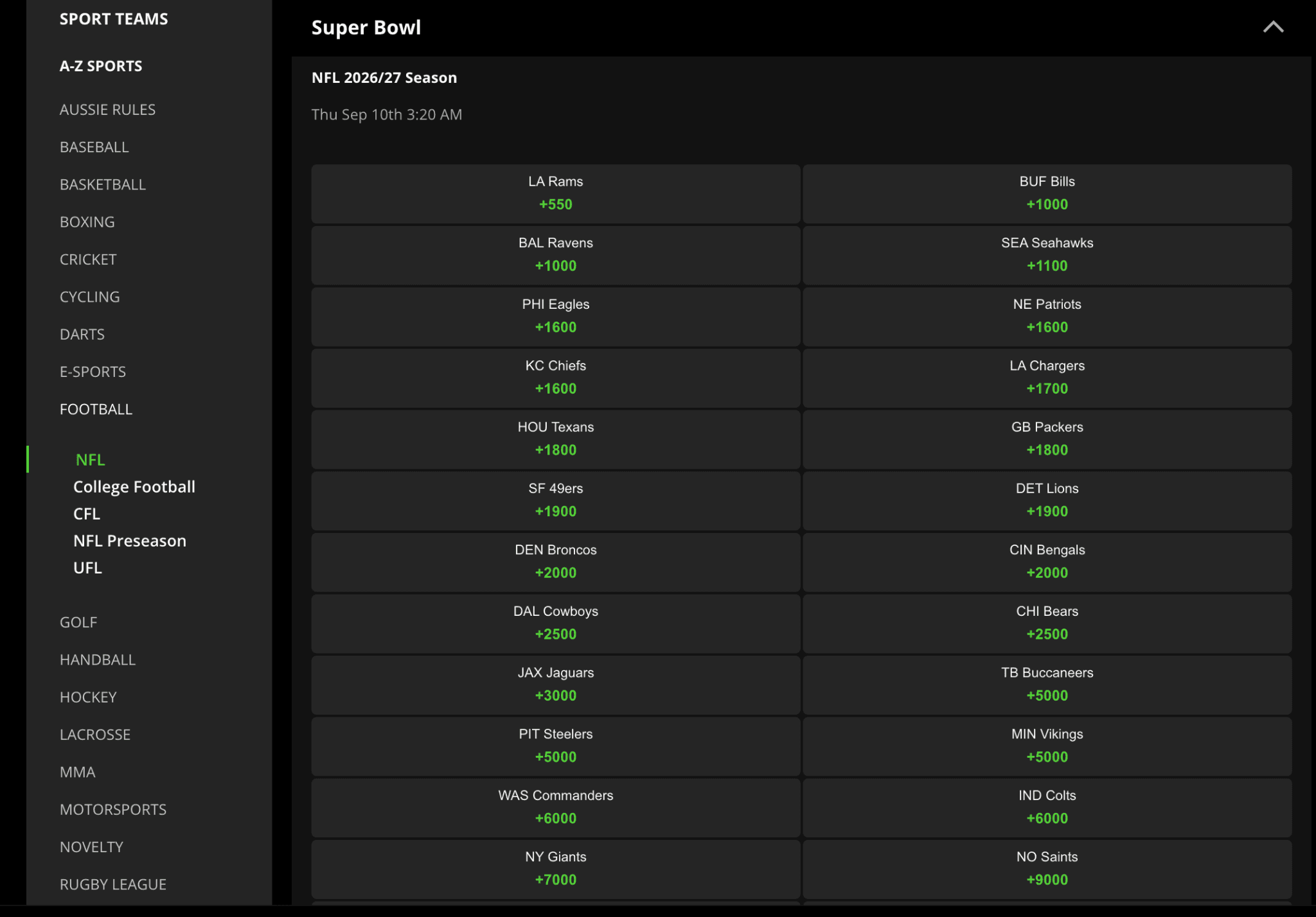 DraftKings Sportsbook
