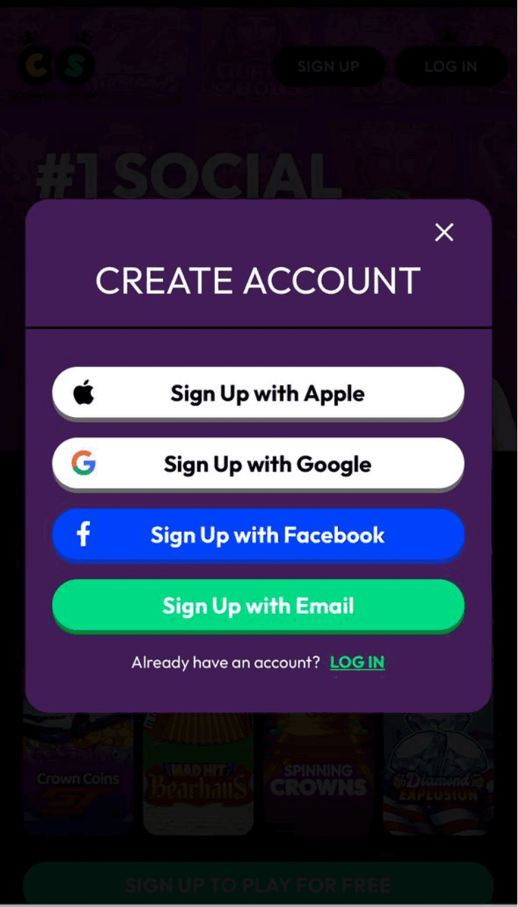 Fill in your basic details (full name, email, date of birth, and state)