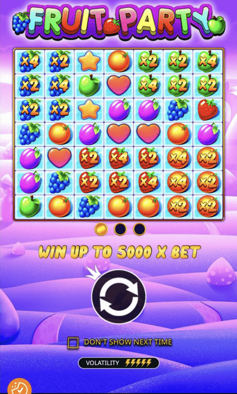 Fruit Party Slot Review (Game Overview.png