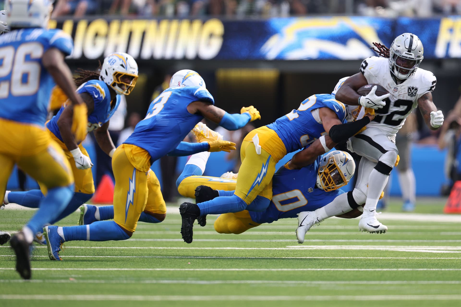 Las Vegas Raiders v Los Angeles Chargers