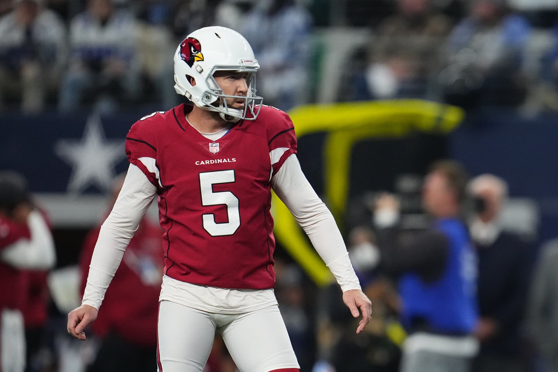 Matt Prater #5 of the Arizona Cardinals