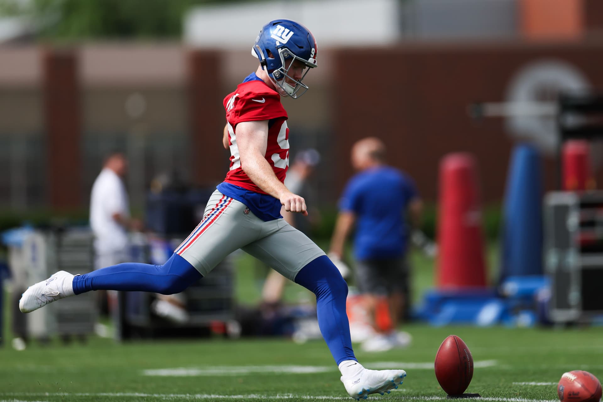 Jude McAtamney #99 of the New York Giants