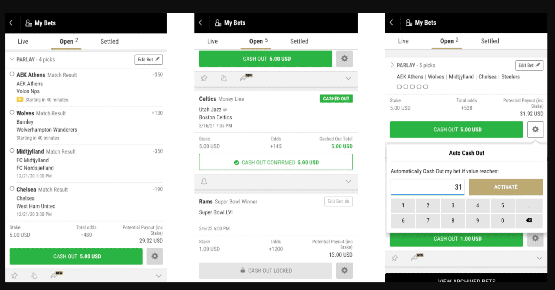 How Cash-Out Is Calculated
