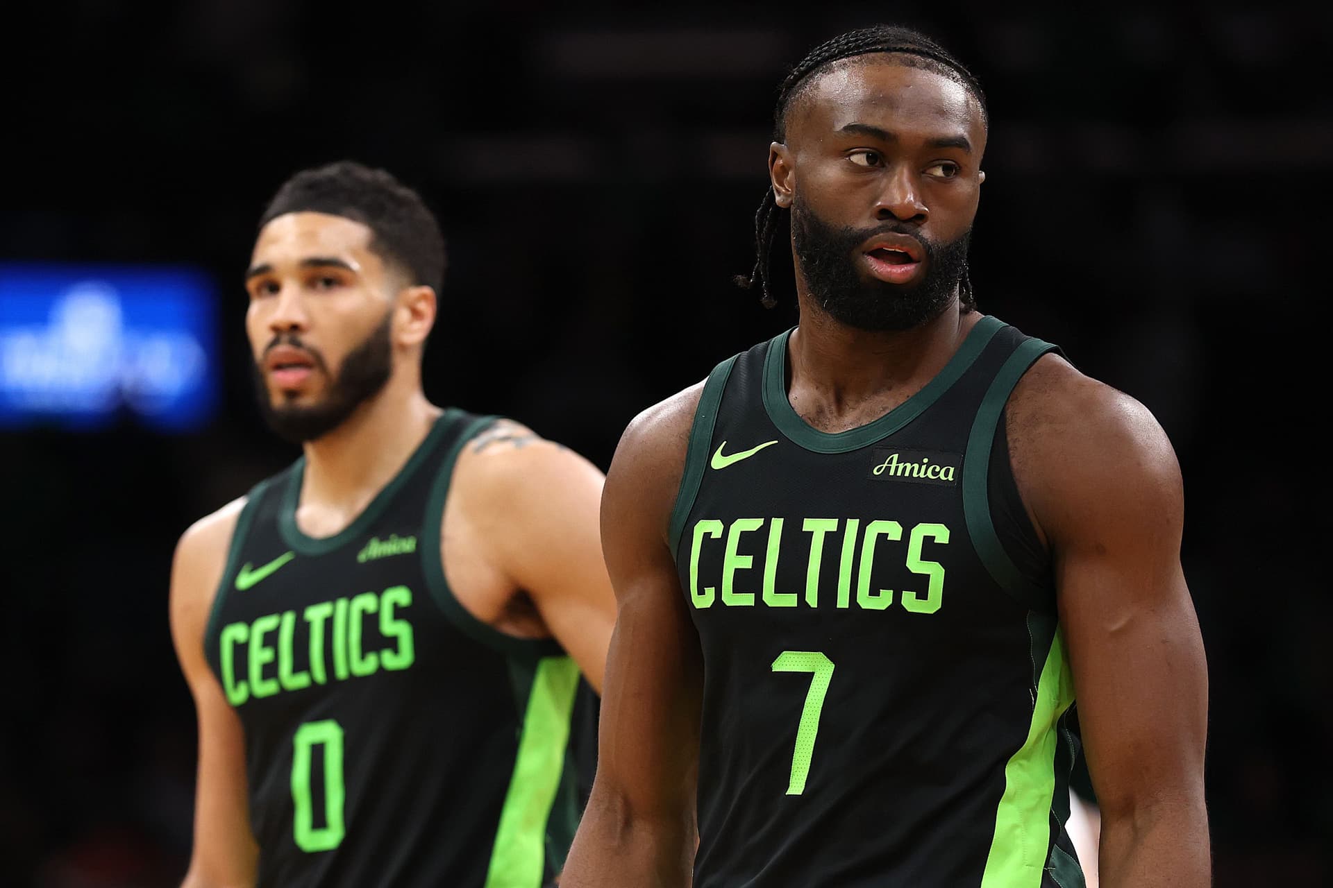 Jaylen Brown and Jayson Tatum