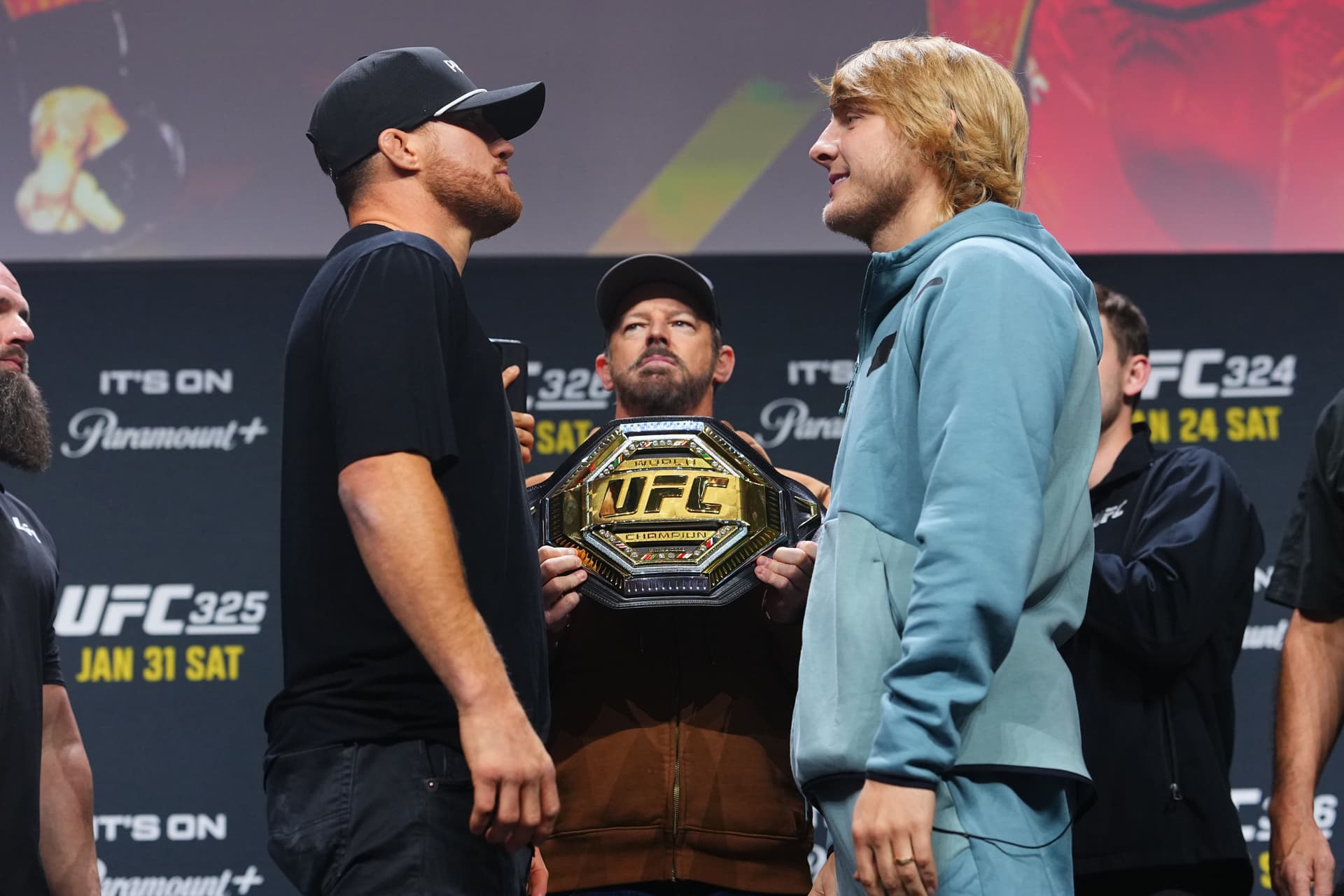 Justin Gaethje and Paddy Pimblett