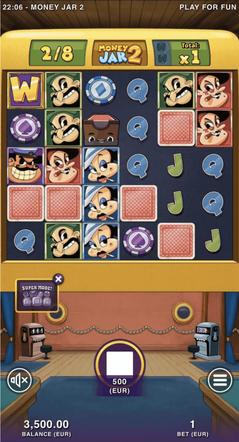 Mobile Play Experience money jar