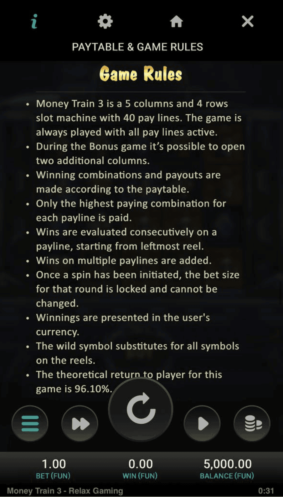 Money Train 3 at McLuck Playing Guide