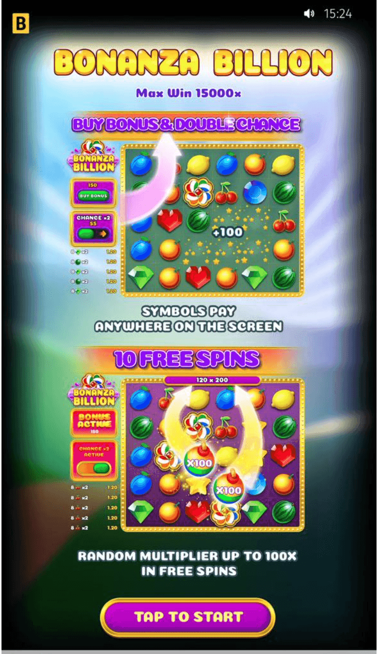 Tap on Bonanza Billion