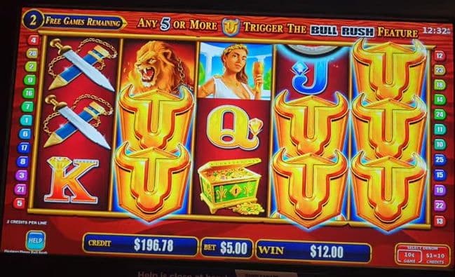 Konami's Bull Rush slot machine has quickly become a player favorite.