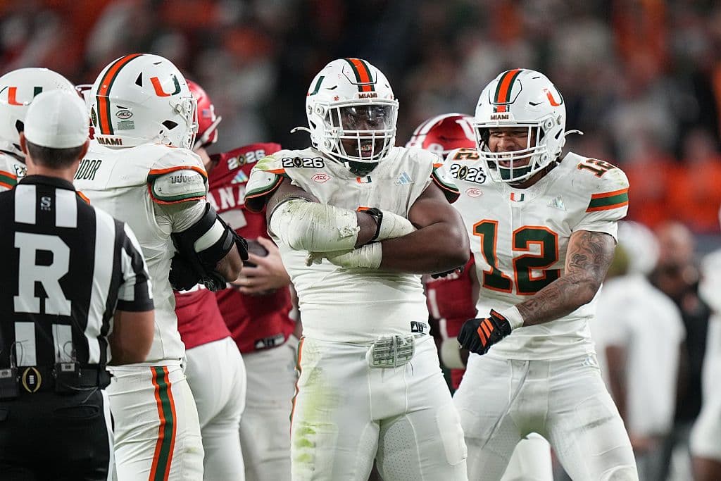 COLLEGE FOOTBALL: JAN 19 College Football Playoff National Championship Presented by AT&T Indiana vs Miami